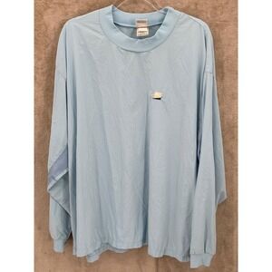 Solumbra Shirt Mens 3XL Blue Sun Protection Long Sleeve Vented Fishing‎ Outdoors